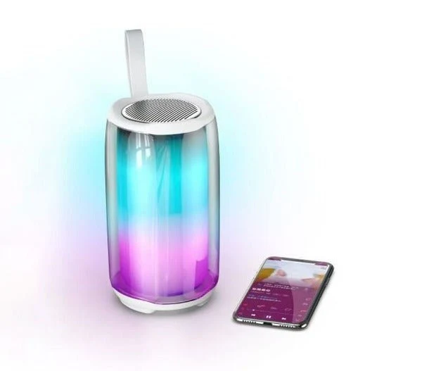 صورة سماعة بلوتوث Pulse 5 مقاومة للماء مع إضاءة RGB - السماعات والصوتيات