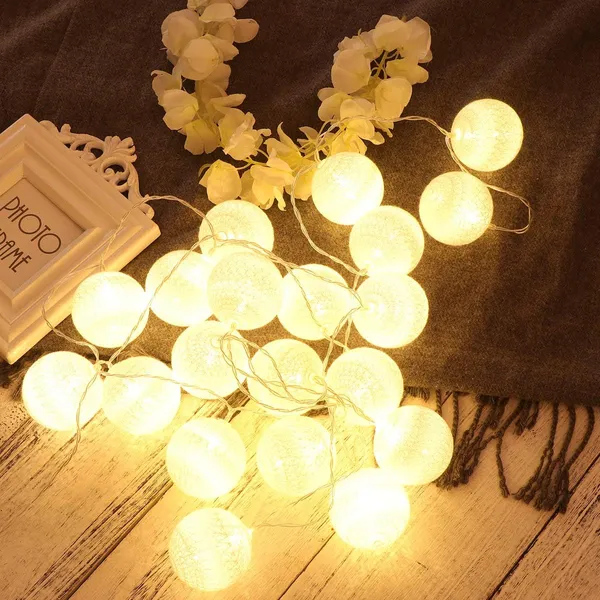 صورة شريط كرات إضاءة رمضان المبهجة لزينة المنزل