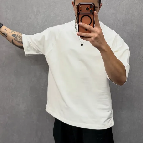 صورة تيشرت سمر ميلتون أبيض مقاس XL