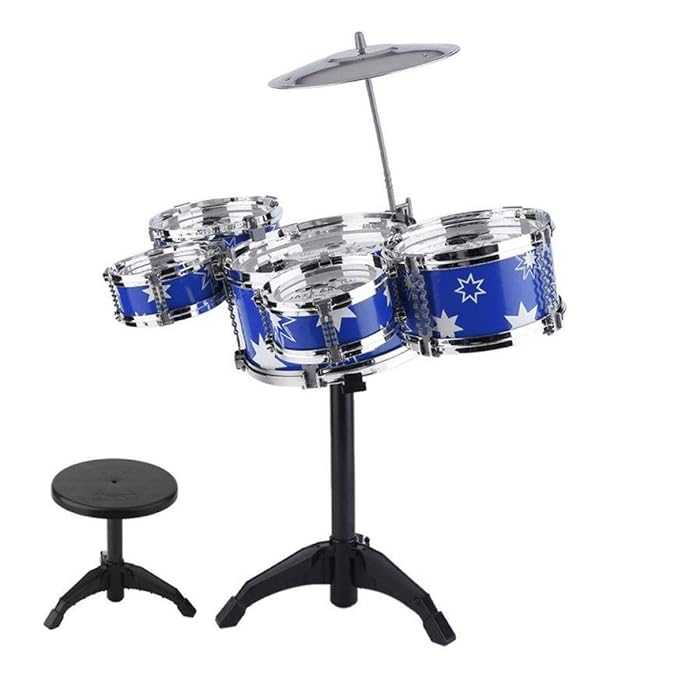 صورة طقم طبول للأطفال 10 قطع من زنبيل - Drum Baby Set - الألعاب والجيمينج