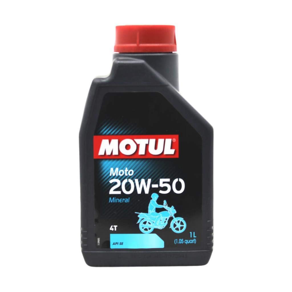 صورة زيت موتور موتول MOTO 20w50 4T للموتوسيكلات رباعية الأشواط - 1 لتر