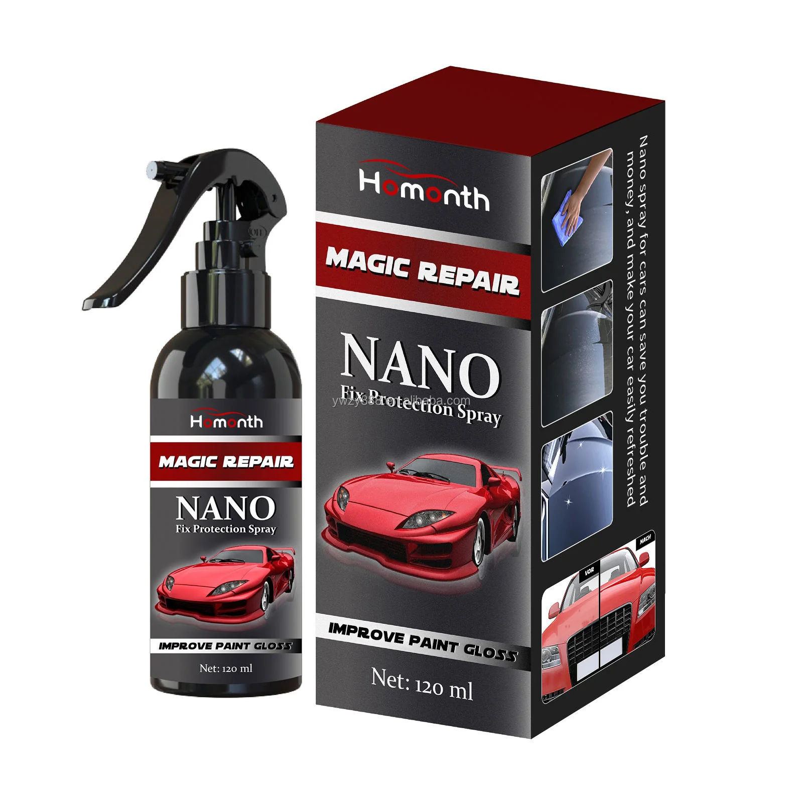 صورة بخاخ تلميع السيارة Magic Car Polish بتركيبة نانو