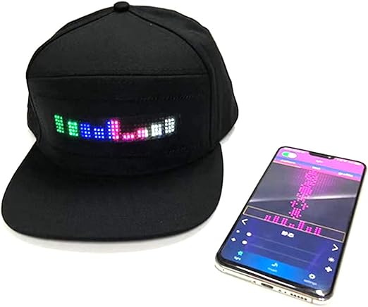 صورة كاب ذكي بإضاءة LED من زامبيل - تحكم كامل عبر البلوتوث - الملابس والأزياء