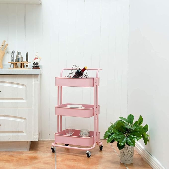 صورة عربة تخزين زمبيل 3 دور متحركة - Zambeel 3 Tier Trolley - الأجهزة المنزلية