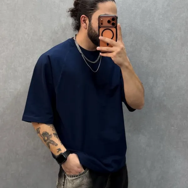صورة تيشرت سمرميلتون لون نيفي مقاس XL