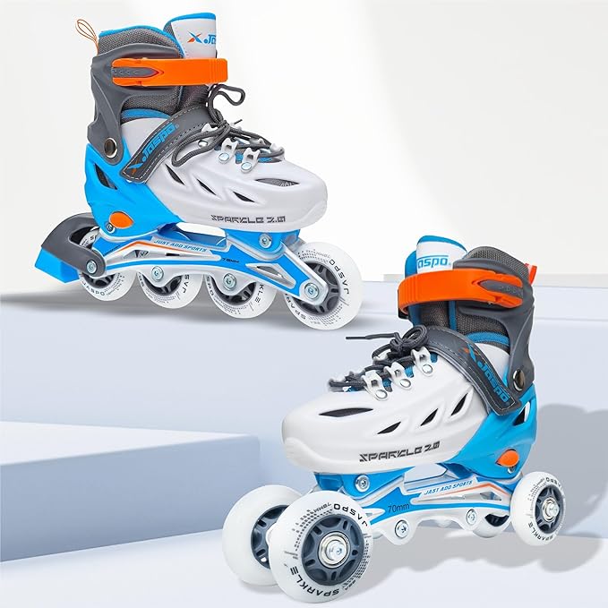 صورة زلاجات بعجلات قابلة للتعديل من زامبيل - GI Inline Skates - الأحذية والحقائب