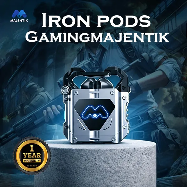 صورة سماعة جيمنج ايرون Iron Pods لصوت احترافي في الألعاب