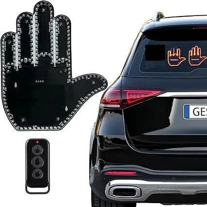 صورة إشارة تعبيرية للسيارة من Zambeel بإضاءة LED - السيارات وإكسسواراتها